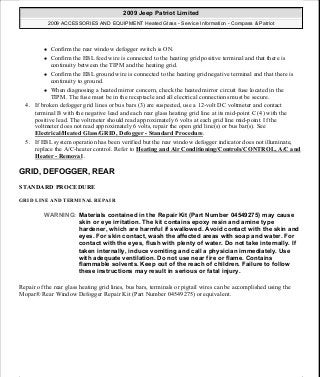 Manuales de reparaciones jeep compass y patriot limited 2007-2009
