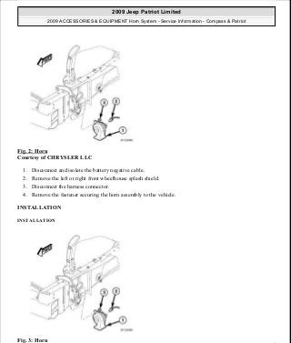 Manuales de reparaciones jeep compass y patriot limited 2007-2009
