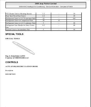 Manuales de reparaciones jeep compass y patriot limited 2007-2009