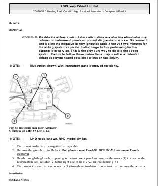 Manuales de reparaciones jeep compass y patriot limited 2007-2009