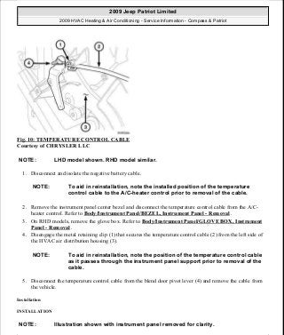 Manuales de reparaciones jeep compass y patriot limited 2007-2009