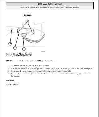 Manuales de reparaciones jeep compass y patriot limited 2007-2009