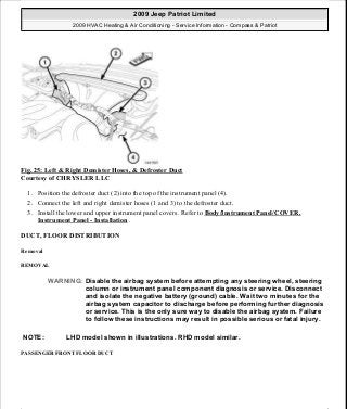 Manuales de reparaciones jeep compass y patriot limited 2007-2009