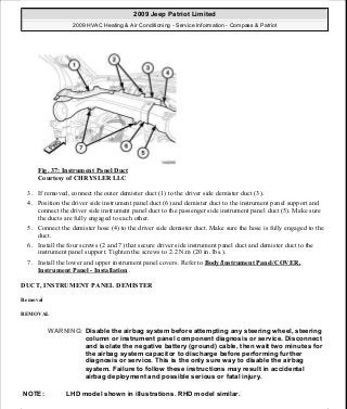 Manuales de reparaciones jeep compass y patriot limited 2007-2009