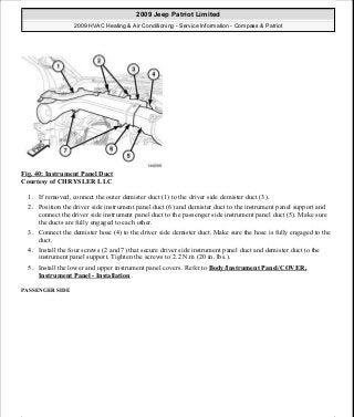 Manuales de reparaciones jeep compass y patriot limited 2007-2009