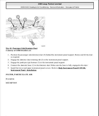 Manuales de reparaciones jeep compass y patriot limited 2007-2009