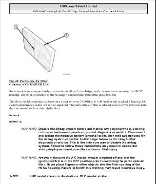 Manuales de reparaciones jeep compass y patriot limited 2007-2009