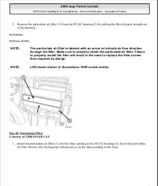 Manuales de reparaciones jeep compass y patriot limited 2007-2009