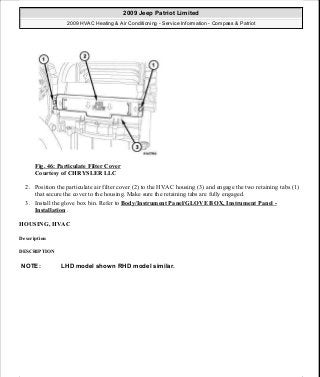 Manuales de reparaciones jeep compass y patriot limited 2007-2009