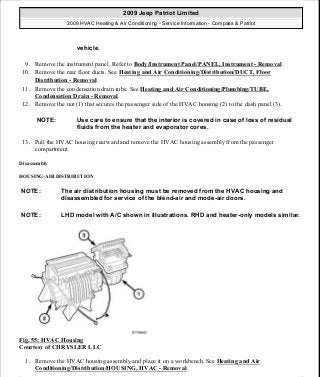 Manuales de reparaciones jeep compass y patriot limited 2007-2009