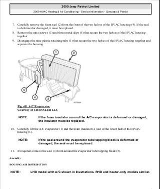 Manuales de reparaciones jeep compass y patriot limited 2007-2009