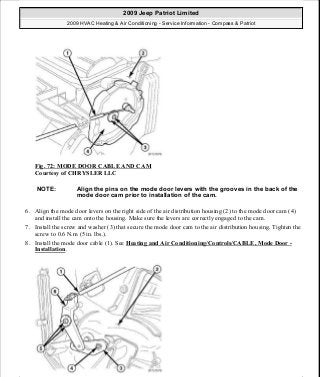 Manuales de reparaciones jeep compass y patriot limited 2007-2009