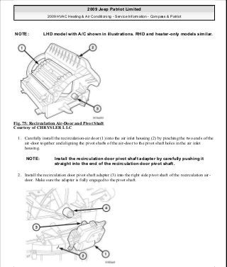Manuales de reparaciones jeep compass y patriot limited 2007-2009