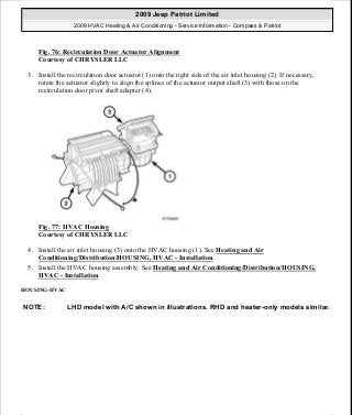 Manuales de reparaciones jeep compass y patriot limited 2007-2009