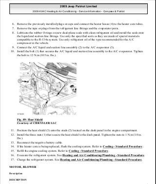 Manuales de reparaciones jeep compass y patriot limited 2007-2009