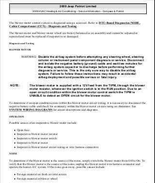 Manuales de reparaciones jeep compass y patriot limited 2007-2009