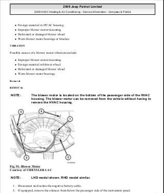 Manuales de reparaciones jeep compass y patriot limited 2007-2009