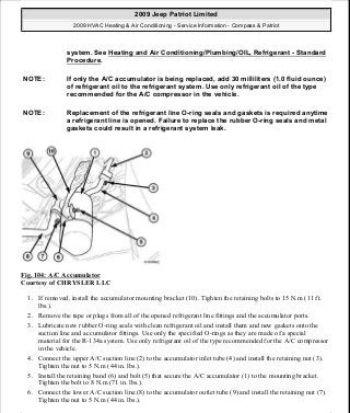 Manuales de reparaciones jeep compass y patriot limited 2007-2009