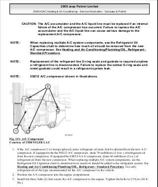 Manuales de reparaciones jeep compass y patriot limited 2007-2009