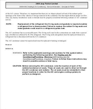 Manuales de reparaciones jeep compass y patriot limited 2007-2009