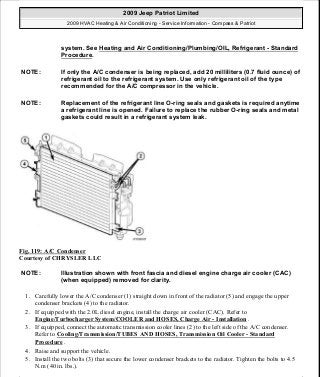 Manuales de reparaciones jeep compass y patriot limited 2007-2009