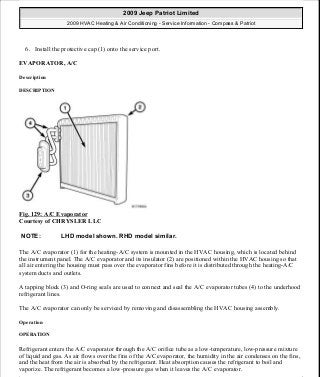 Manuales de reparaciones jeep compass y patriot limited 2007-2009