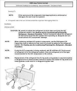 Manuales de reparaciones jeep compass y patriot limited 2007-2009
