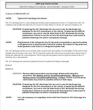 Manuales de reparaciones jeep compass y patriot limited 2007-2009