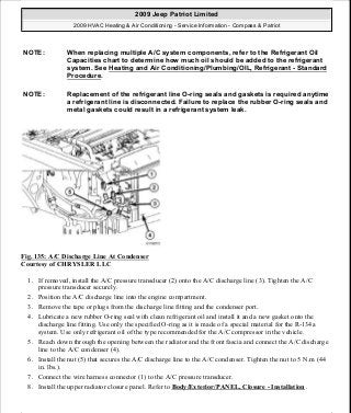 Manuales de reparaciones jeep compass y patriot limited 2007-2009