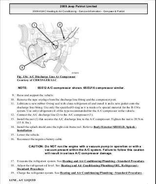Manuales de reparaciones jeep compass y patriot limited 2007-2009