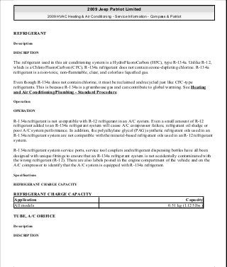 Manuales de reparaciones jeep compass y patriot limited 2007-2009