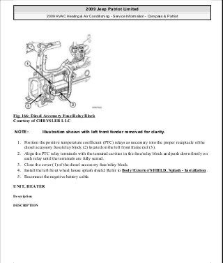 Manuales de reparaciones jeep compass y patriot limited 2007-2009