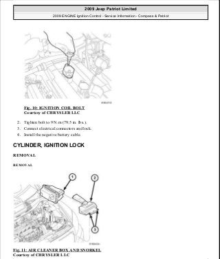 Manuales de reparaciones jeep compass y patriot limited 2007-2009