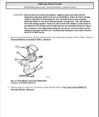 Manuales de reparaciones jeep compass y patriot limited 2007-2009