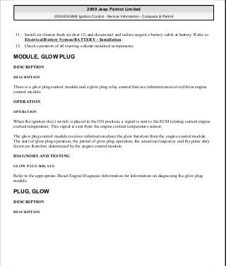 Manuales de reparaciones jeep compass y patriot limited 2007-2009