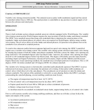 Manuales de reparaciones jeep compass y patriot limited 2007-2009