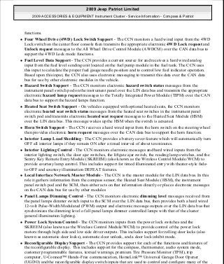 Manuales de reparaciones jeep compass y patriot limited 2007-2009