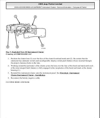 Manuales de reparaciones jeep compass y patriot limited 2007-2009