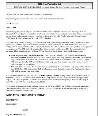 Manuales de reparaciones jeep compass y patriot limited 2007-2009