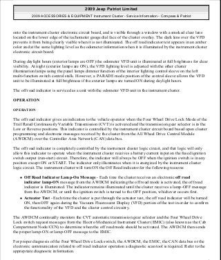 Manuales de reparaciones jeep compass y patriot limited 2007-2009