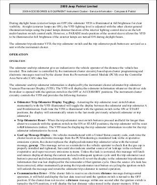 Manuales de reparaciones jeep compass y patriot limited 2007-2009
