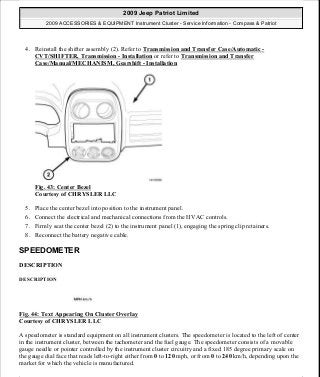 Manuales de reparaciones jeep compass y patriot limited 2007-2009