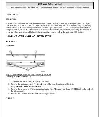 Manuales de reparaciones jeep compass y patriot limited 2007-2009