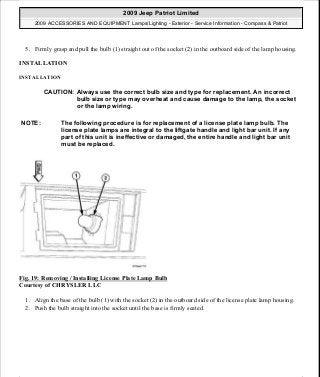 Manuales de reparaciones jeep compass y patriot limited 2007-2009