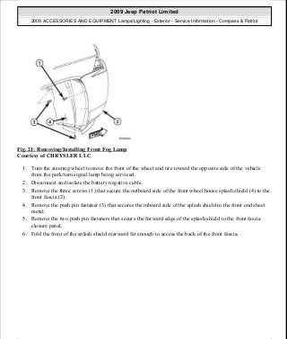 Manuales de reparaciones jeep compass y patriot limited 2007-2009