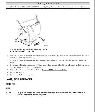 Manuales de reparaciones jeep compass y patriot limited 2007-2009