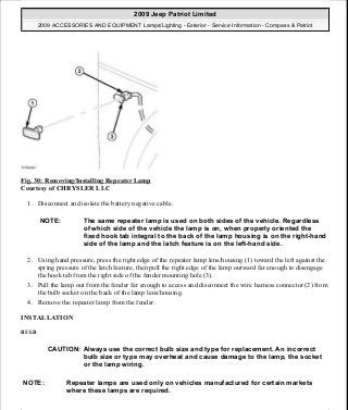 Manuales de reparaciones jeep compass y patriot limited 2007-2009