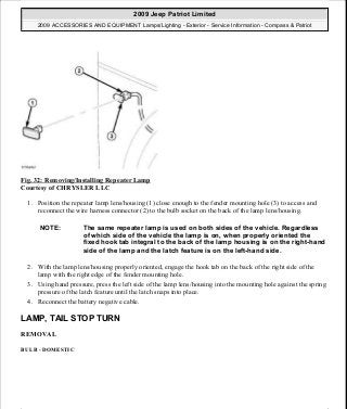 Manuales de reparaciones jeep compass y patriot limited 2007-2009