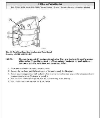 Manuales de reparaciones jeep compass y patriot limited 2007-2009