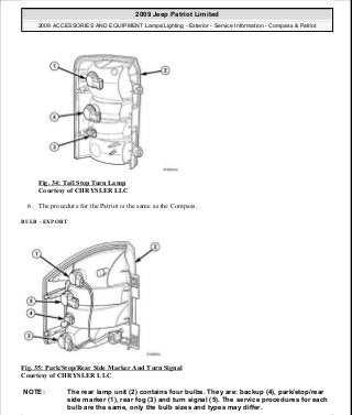 Manuales de reparaciones jeep compass y patriot limited 2007-2009